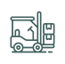 Manufacturing, warehousing & logistics Icon